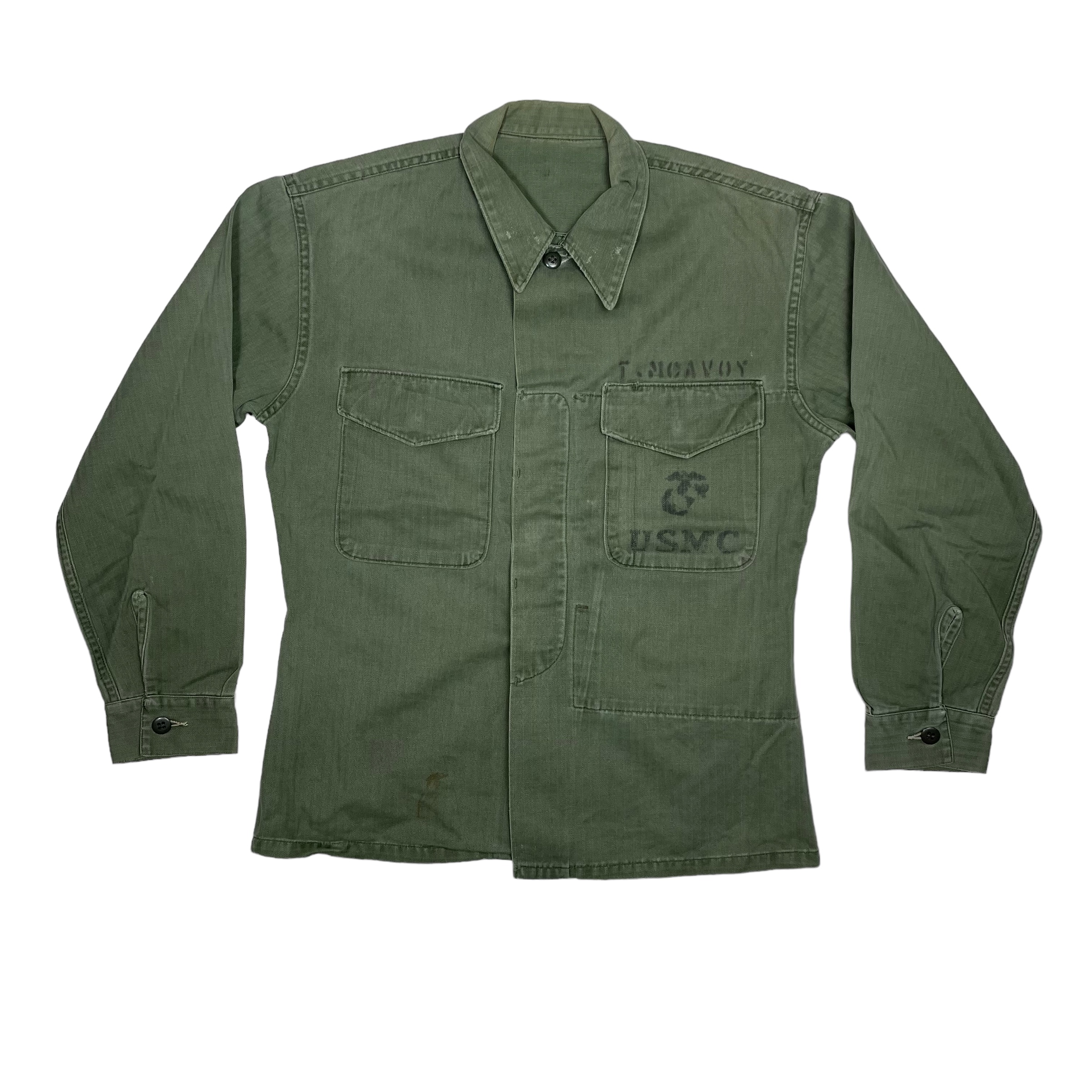 1950s US Army P53 Utility Shirt – Medium – Harolds Vintage Shop